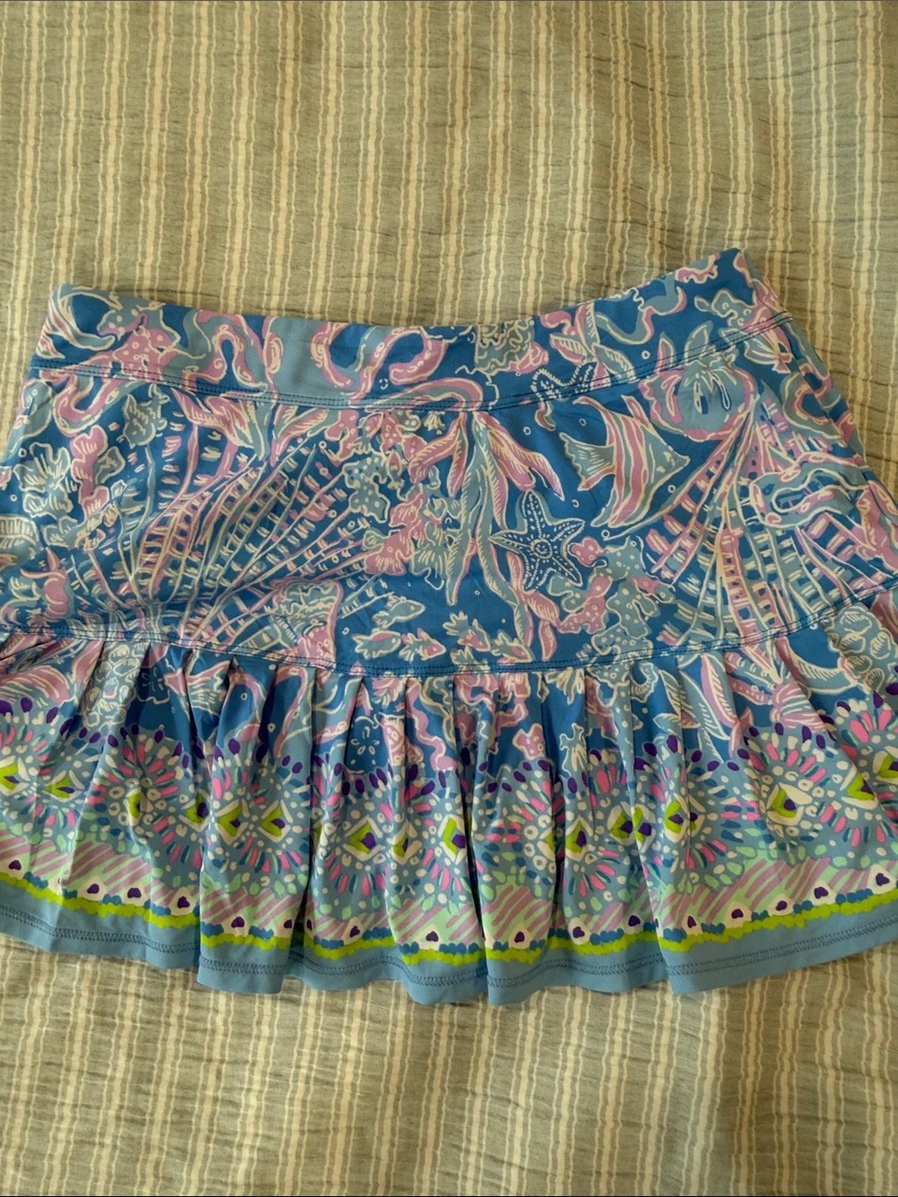 Lilly Pulitzer UPF50 Luxletic Taye Skort w/ matching Tank Top (Both Size S) - Picture 5 of 9
